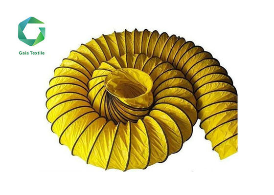 1.E8 Grade PVC Ventilation Ducting Mining Anti Static Vinyl Coated Fabric 700gsm