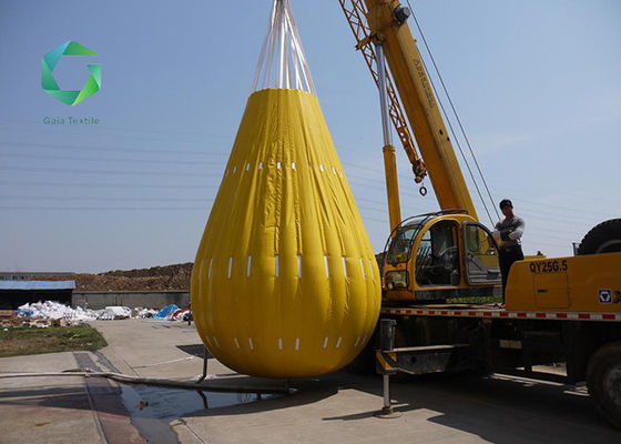 2000d Industrial Technical Textiles 7000N Strength Vinyl Tarp Crane Load  Bag 1450gsm